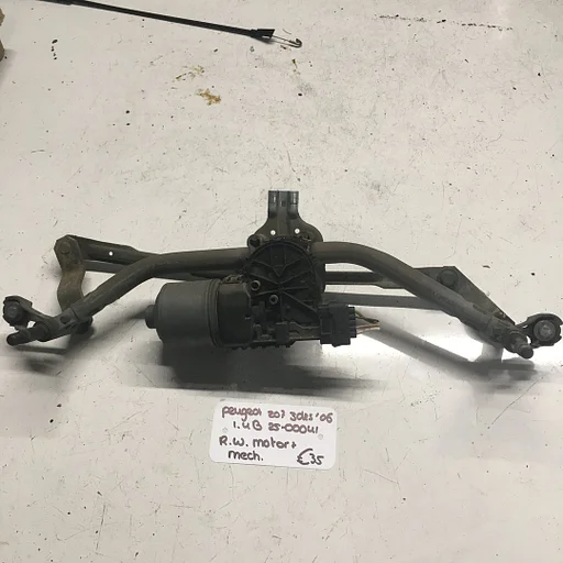 Peugeot 207 3drs 1.4 B 2006 2500041  Ruitenwissermotor met mechaniek 0 390 241 540
