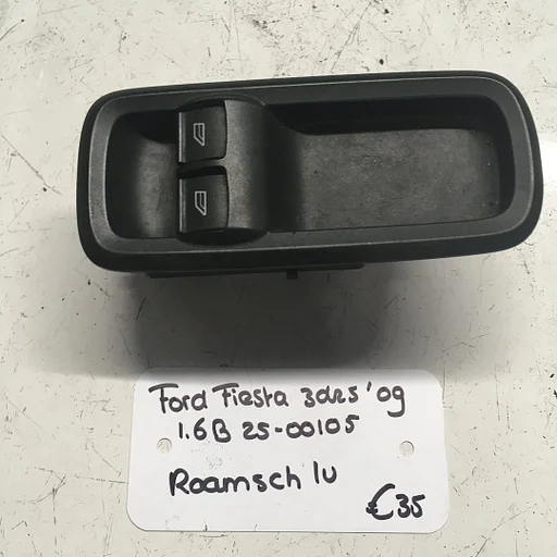 Ford Fiesta 3 drs 1.6 B 2009 2500105 Raamschakelaars Linksvoor 8A6T-14A132-EC