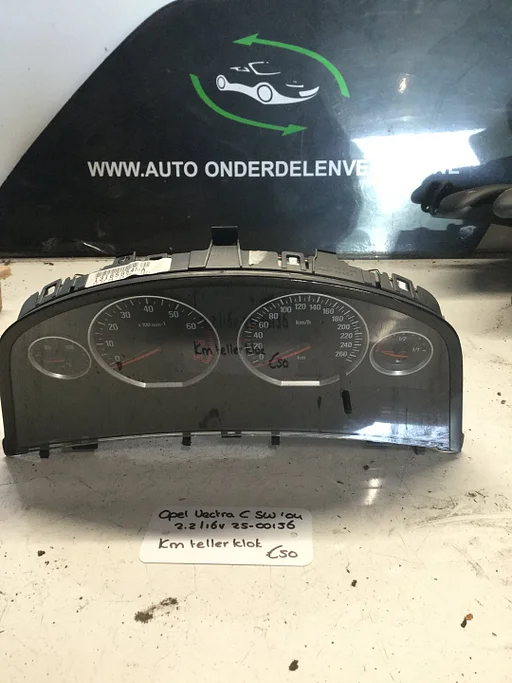 Opel Vectra C Station 2.2 16v 2004 2500116 Km Tellerklok 13165954MA