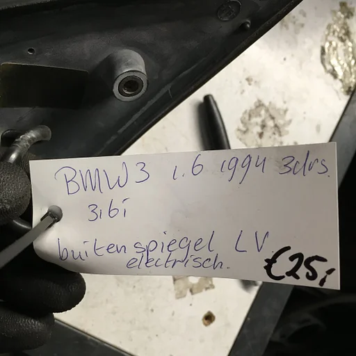 BMW 3 Serie 316 1994 Buitenspiegel elektr Linksvoor