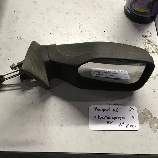 Peugeot 106 1995 Buitenspiegel Linksvoor of Rechtsvoor