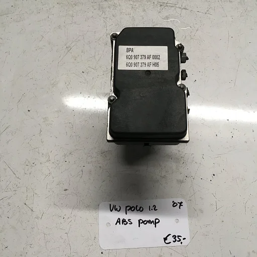 Vw Polo 1.4 Benzine 2003 ABS Pomp 6Q0 907 379 AF 002 6Q0 907 379 AF H05