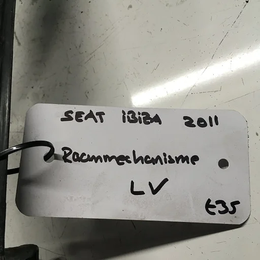 Seat Ibiza 2011 1.2 tdi 5drs 2500126 Elektr Raammechanisme zonder motor Linksvoor of Linksachter of Rechtsvoor