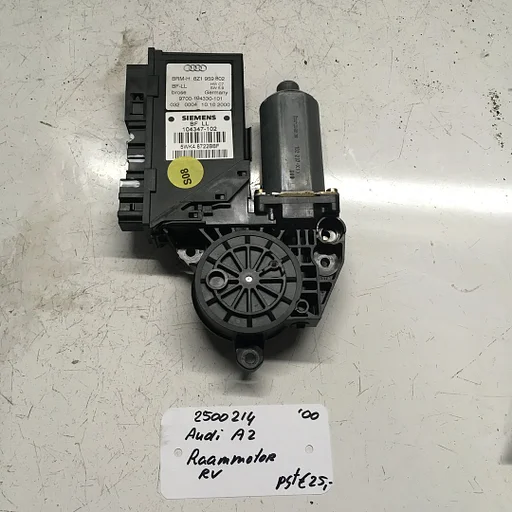 Audi A 2 1.4 B 2000 2500214 Raammotor Rechtsvoor 8Z1 959 802