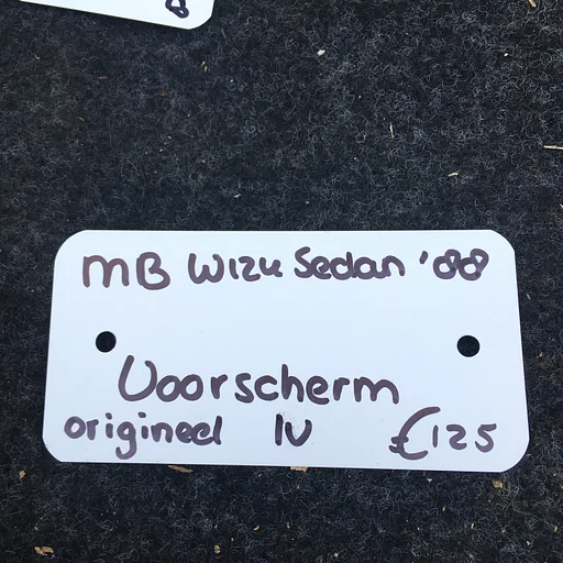 Mercedes W124 1988 Voorscherm Linksvoor origineel mercedes