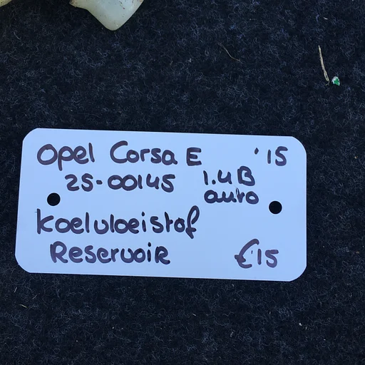 Opel Corsa E 2015 1.4 benzine autom. 2500145 Koelvloeistofreservoir