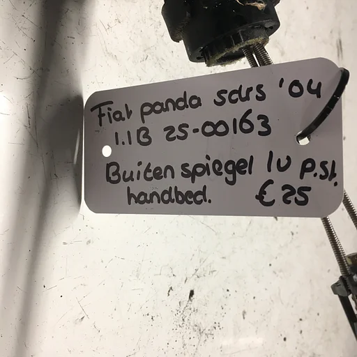 Fiat Panda 5drs 1.1 B 2004 2500163 Handbediend  Buitenspiegel Linksvoor of Rechtsvoor