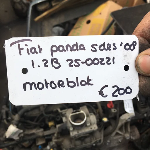Fiat Panda 5drs 1.2 B 2008 2500221 Motorblok