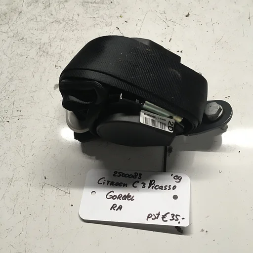 Citroen C3 Picasso 1.6 B 2009 2500083   Gordel Rechtsachter of Linksachter