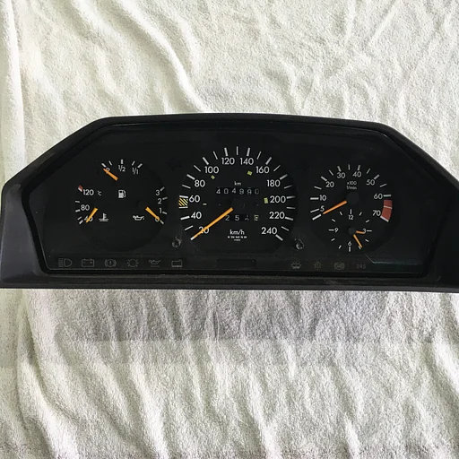 Mercedes W124 1993   220 Automaat     Km Tellerklok      124 542 7469