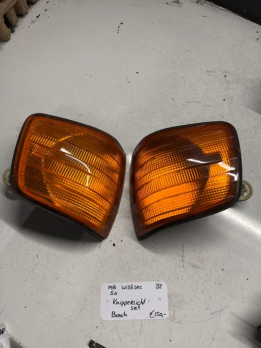 Mercedes W126 SEC 5.0 B 1982  Knipperlicht set Merk Bosch