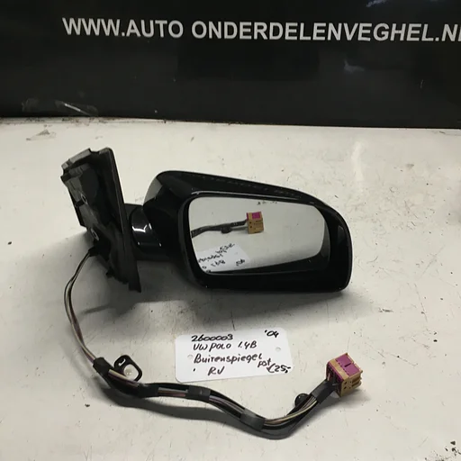 Vw Polo 1.4 B 2004 2600003 Elektr Buitenspiegel Links of Rechts