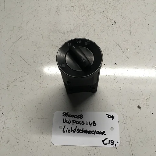 Vw Polo  1.4 B  2004  2600003   Lichtschakelaar  6Q0941531B