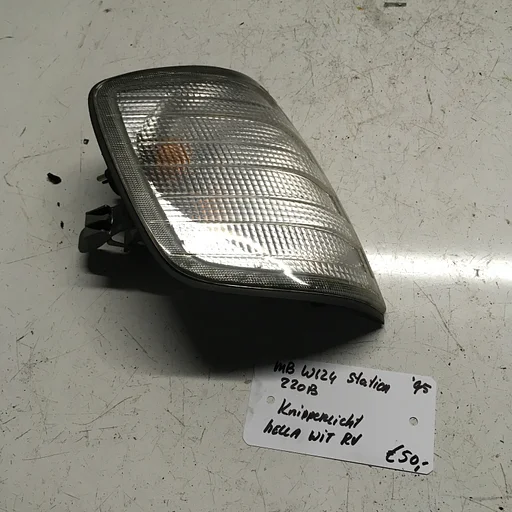 Mercedes W124 220B 1995 Knipperlicht Hella wit Rechtsvoor