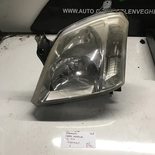 Opel Meriva 1.4 16v 2006 2600021 Koplamp Linksvoor of Rechtsvoor
