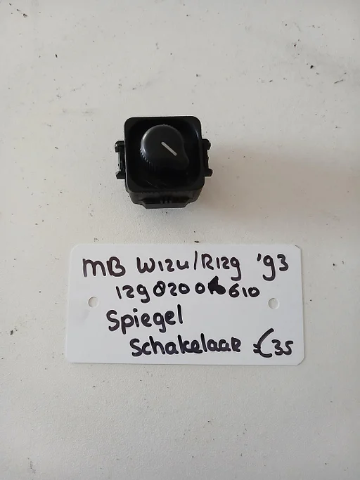 MB W124/R129  4drs Spiegel schakelaar 1298200610 '93