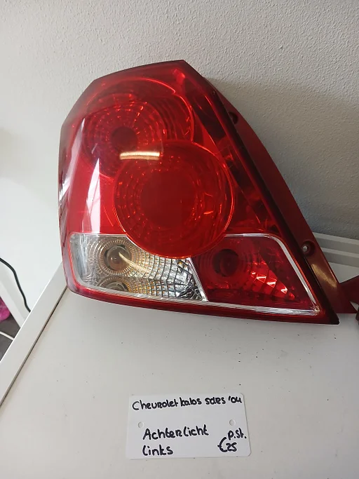 Chevrolet Kalos 5drs Achterlicht Links of Rechts '04