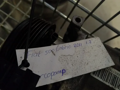 Fiat 500 airco pomp