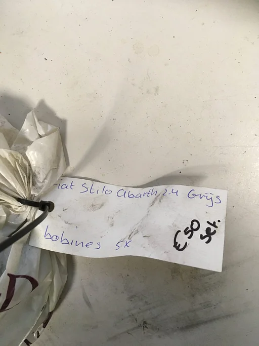 fiat stilo abarth 2.4 '03 bobines 5stuk