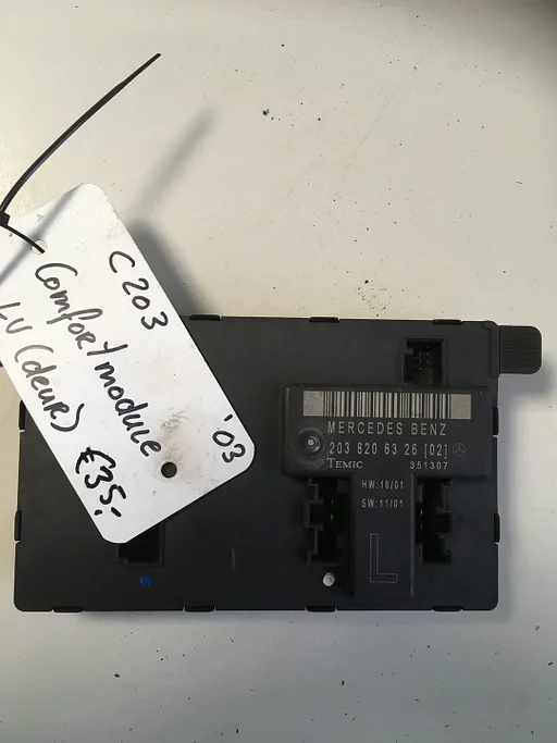 mercedes c203 comfortmodule '05 LV (deur)