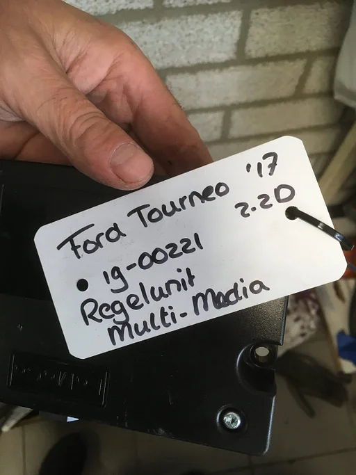 Ford tourneo 2017 regel unit multi media