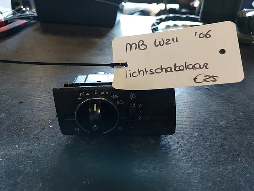 MB W211 lichtschakelaar '06