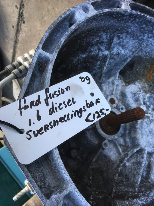 Ford Fusion 2009 versnellingsbak 1.6 diesel