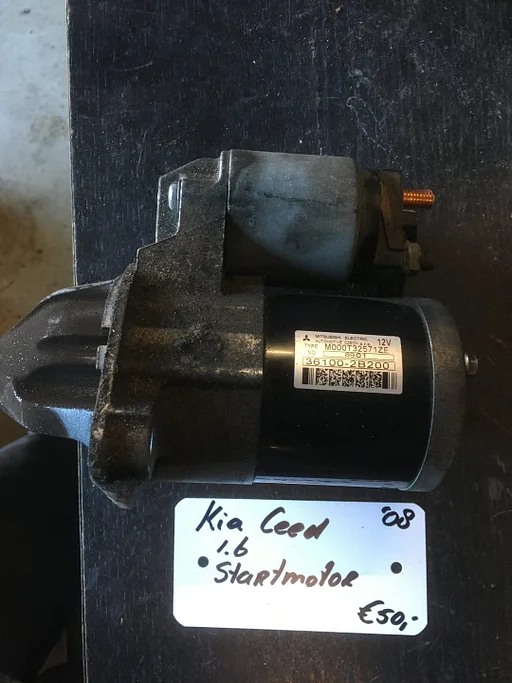 Kia Ceed Startmotor 2008 1.6