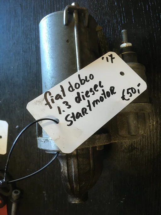 Fiat Doblo 1.3 diesel 2017 Startmotor