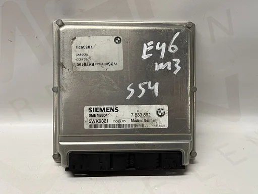 Computer motormanagement BMW E46 M3 7833892