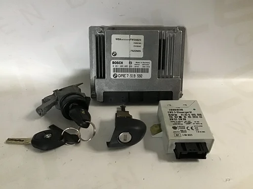 Computer motormanagement set N42B18A BMW E46 DME 7519592