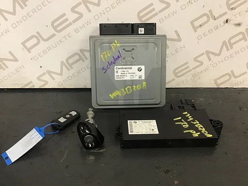 Computer motormanagement set N43B20A 170 PK! BMW E87 7595179