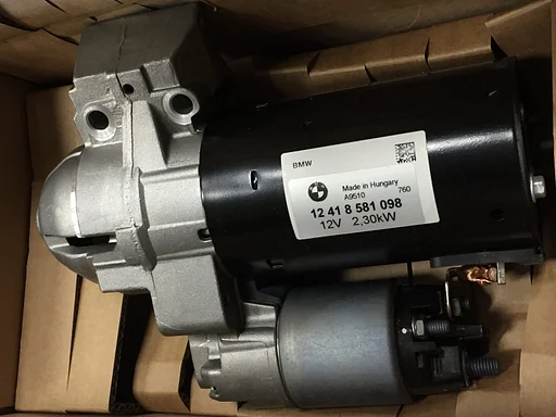 Startmotor BMW F30 F31 F34 F32 F33 F36 F07 F10 F11 F06 F12 F13 F01 F02 X3 X5 X6  Nieuw origineel BMW