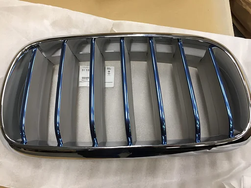 Grille Nier BMW X5 F15 Blauw ! oe 51137474404 org nw BMW
