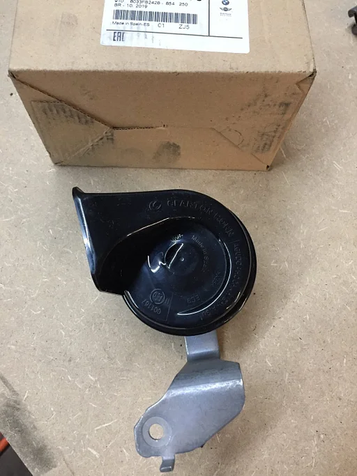 Claxon hoge toon BMW X5 X6 X7 oe 61337442770 org bmw