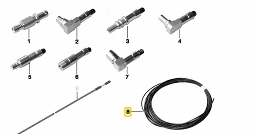 COAXKABEL BMW OE 61129233701 NIEUW