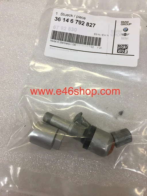 SCHROEFVENTIEL BANDENSPANNING SENSOR RDC BMW OE 36146792827