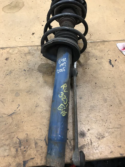 VEERPOOT SCHOKBREKER BMW 3 SERIE E46 RECHTS