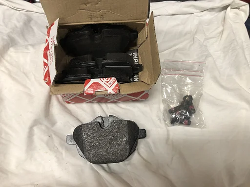 REMBLOKKEN ACHTERZIJDE BMW G32 X3 X6 G30 G31 G38 F10 F11 FEBI NIEUW