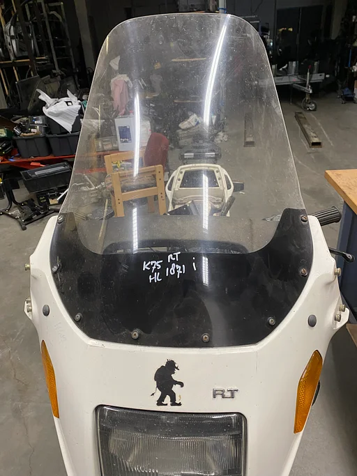 BMW K75 RT KUIP GLAS