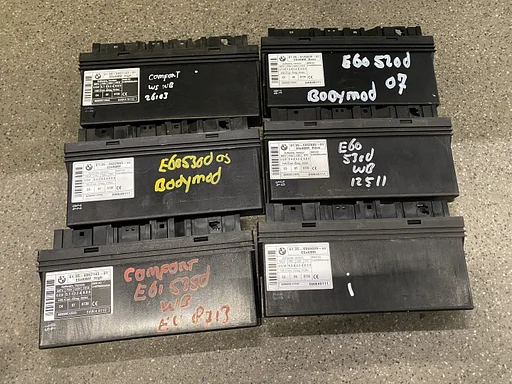 COMFORT BODY MODULE BMW E60 E61 ZIE FOTOS