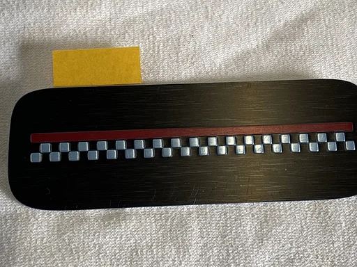 DORPEL LIJST MINI OE 51775A393F5 NIEUW ORG BMW