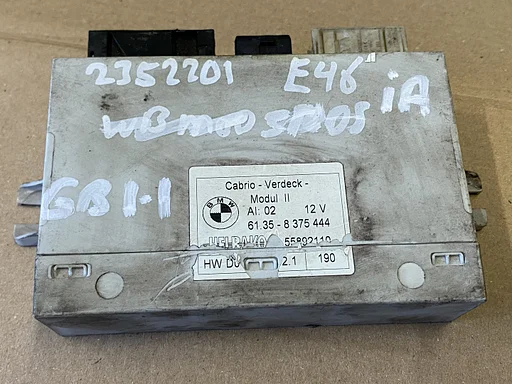BMW E46 Cabriolet  module OE 8375444