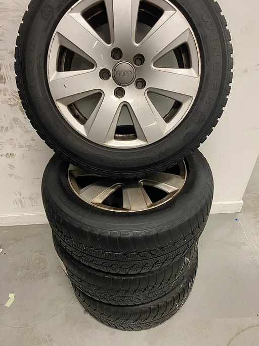 audi a6 16inch lichtmetalen velgen winterbanden 225/55/R16