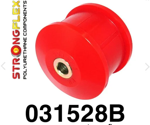Strongflex reactie draagarm rubber set voorzijde Rood BMW 3 / X1 Serie E9x  E84 031528B