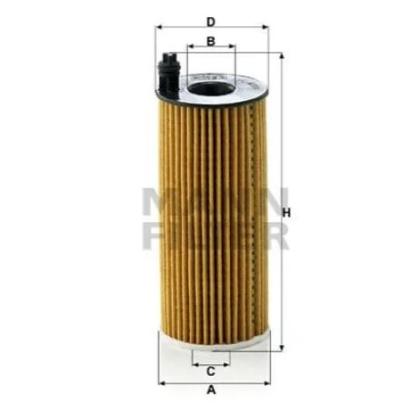 Oliefilter MANN nieuw BMW 1 / 2 / 3 / 4 / 5 / 6 / 7 X1 X2 X3 HU6004X 11428507683 8507683