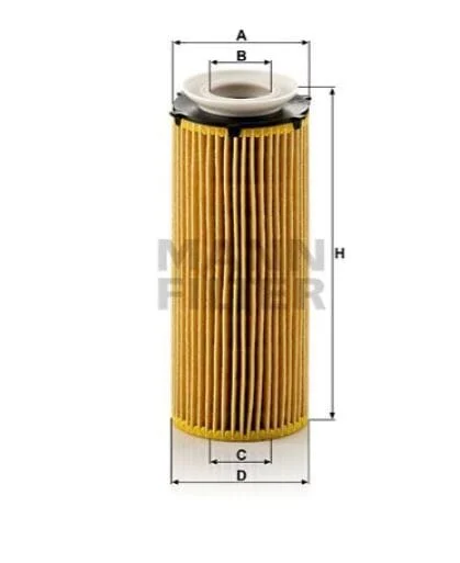 Oliefilter MANN nieuw BMW 1 / 2 / 3 / 4 / 5 / 6 / 7 X1 X2 X3 HU720/3X  11427808443 7808443