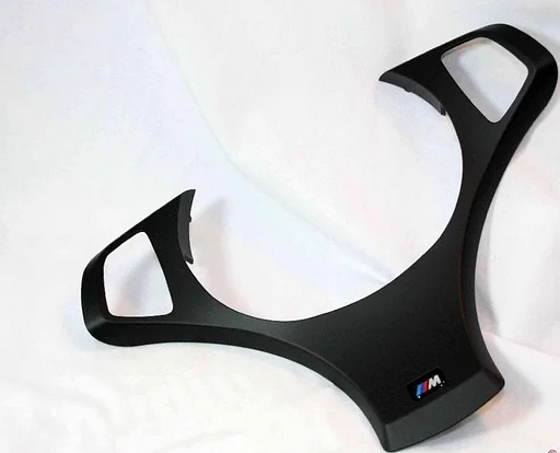 M Afdekking stuurwiel zwart BMW X3 / X5 serie E83 E53  32303455491 3455491