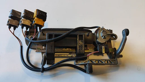 Deuropener deurslot slotmechaniek links BMW 5 serie E34 51218199751 8199751