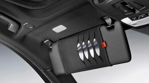 CD/DVD & zonnebril opberg hoes voor aan de zonneklep origineel BMW  51162303034 2303034